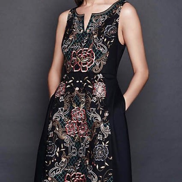 Anthropologie embroidered Moulinette Soeurs dress - Picture 2 of 9